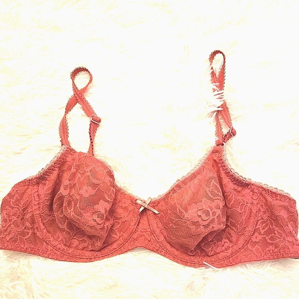 b.tempt'd Underwire Mesh Floral Bra 34B